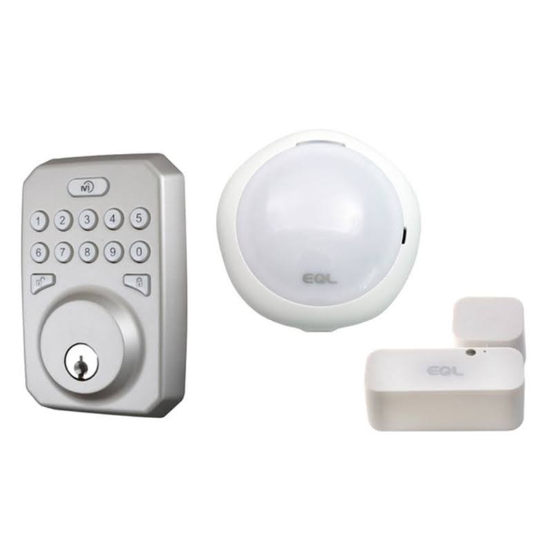 Satin Nickel Smart Lock and Deadbolt Y226404
