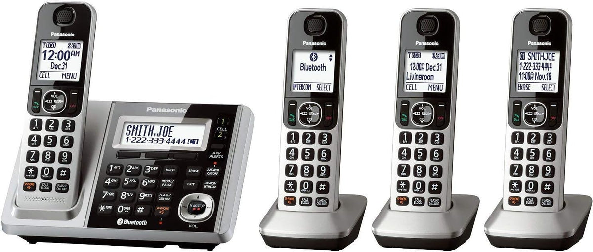 DECT 4-Handset Landline Telephone S6770