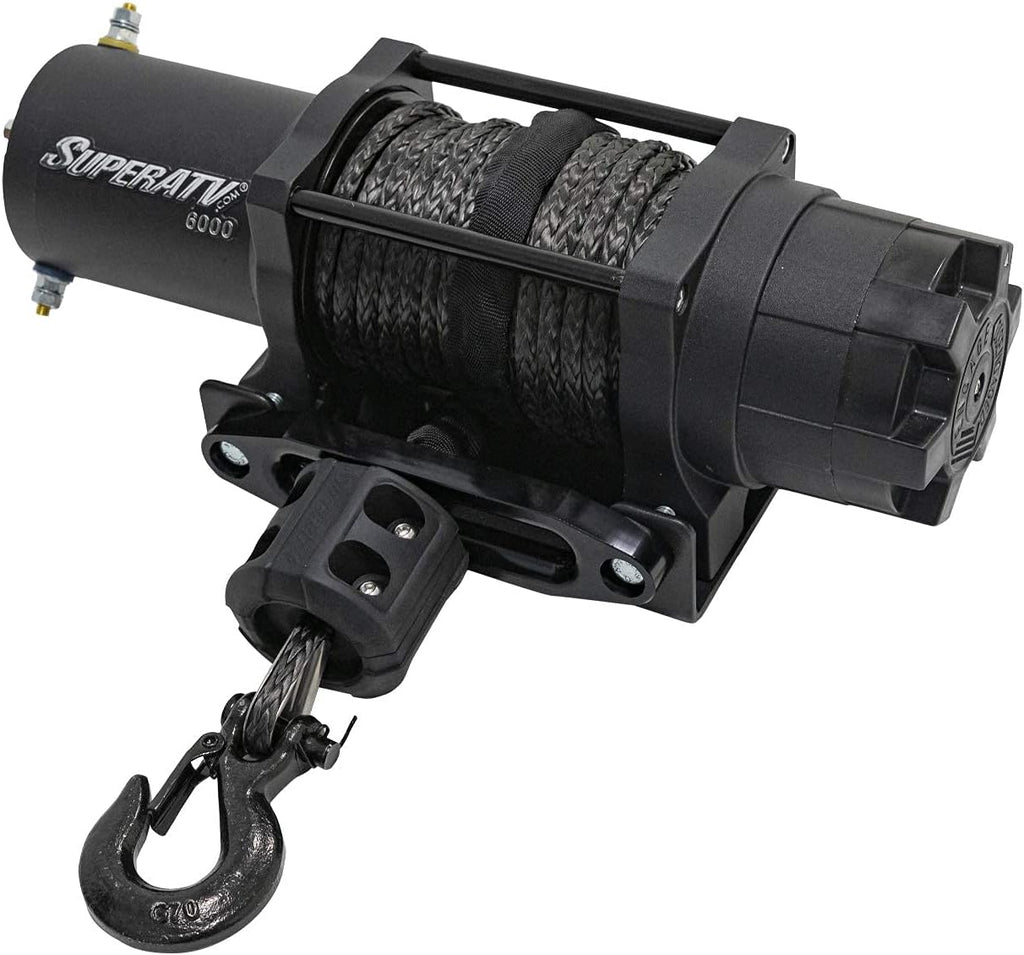 Black Ops 6000 lb Winch with Winch Mounting Plate L37770