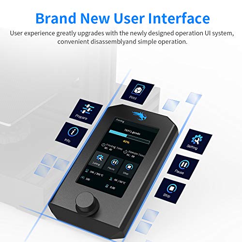 3D Printer with Resume Printing Function Printing Size 8.66x8.66x9.84 inch P21825