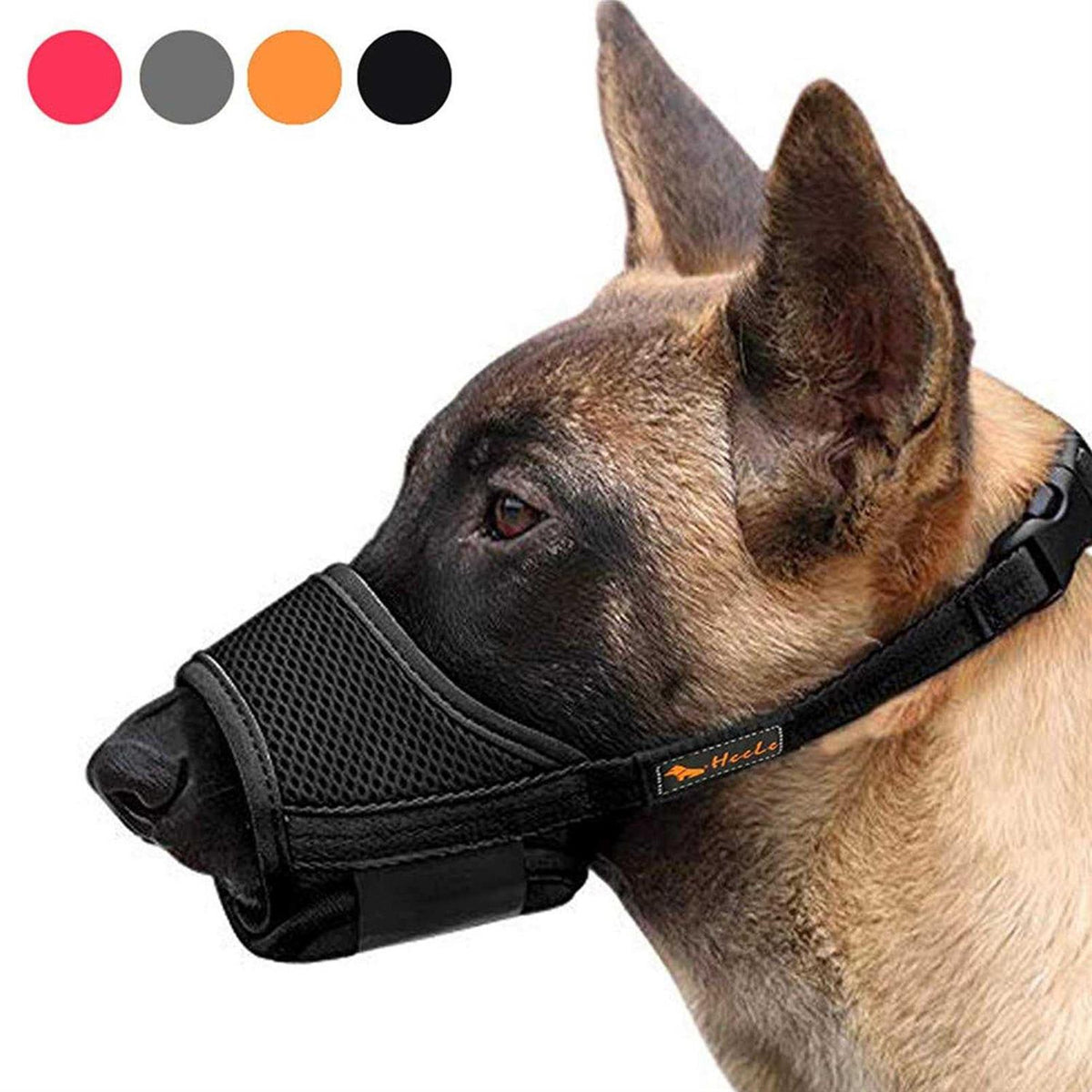 Soft Nylon Adjustable Dog Muzzle P922089