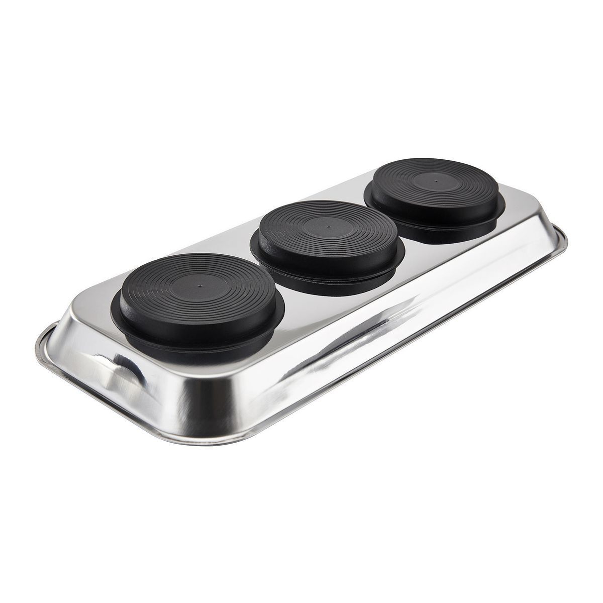 14-1/8 in. x 6-1/4 in. Magnetic Stainless Steel Parts Tray Z2315