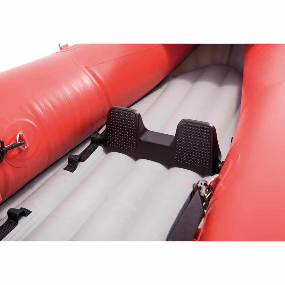 151 x 37 x 18 Inflatable Kayak with Oars, Pump, Fishing Rod Holders, Carry Bag T265237