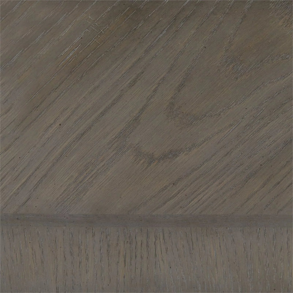 Brown Gray Wood Upholstery Dining Side Chair Set of 2 A457042