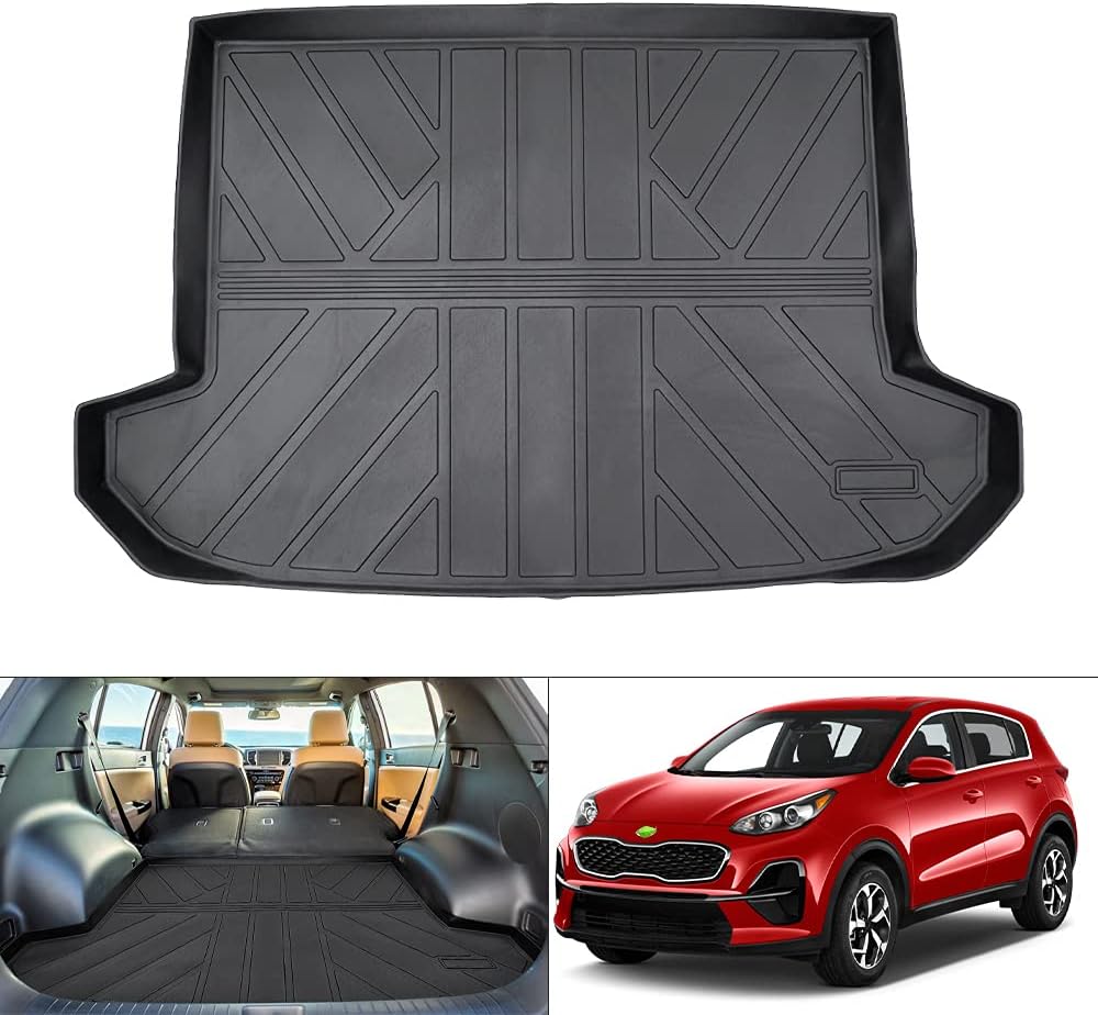 Car Cargo Mat for Kia Sportage 2017 2022 All Weather Custom Fit TPO Cargo Liner M589363