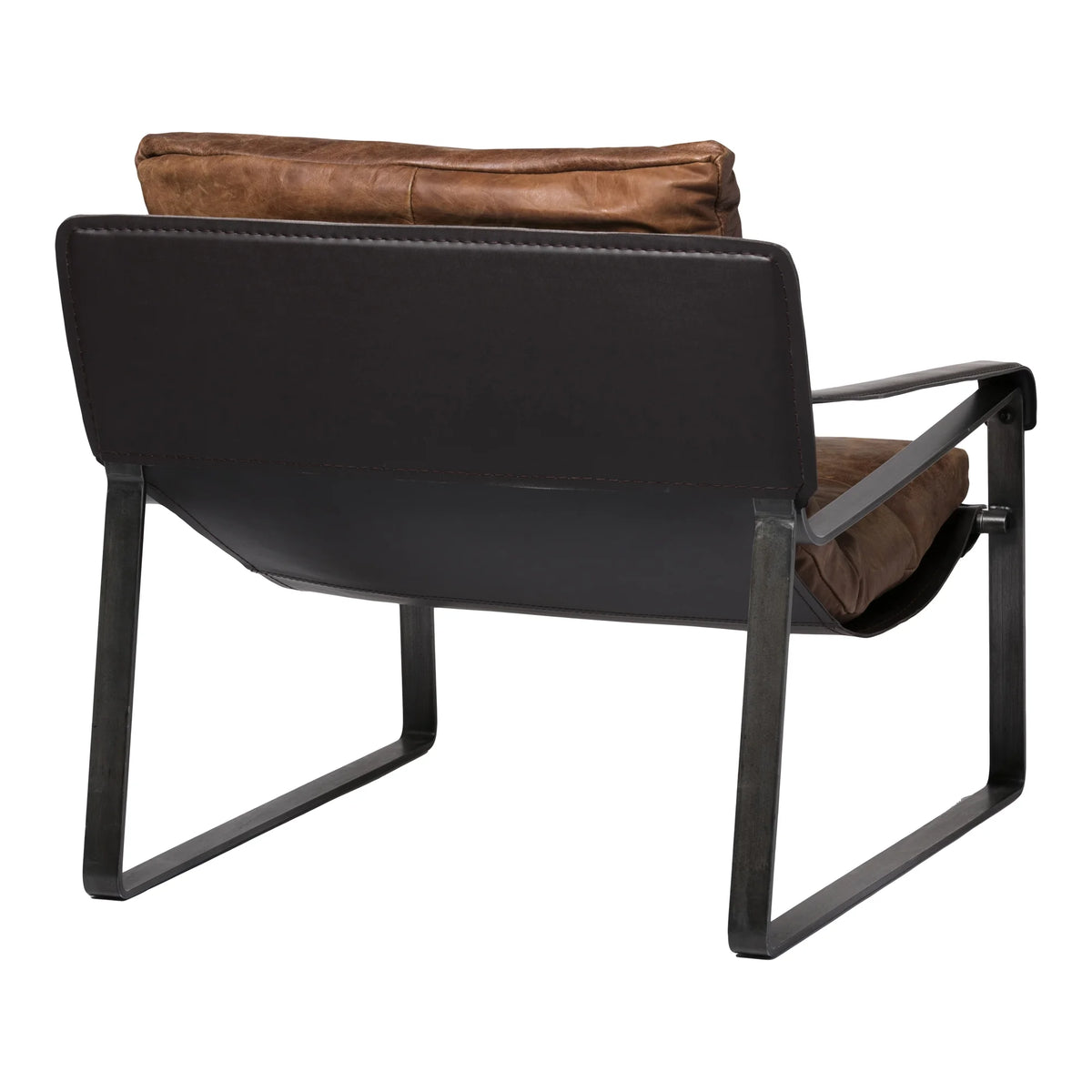 Brown Leather Club Chair W69757