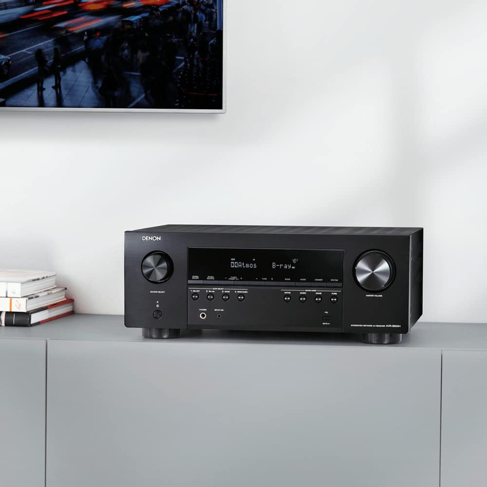 8K Ultra HD 7.2 Channel AV Receiver Black W240037