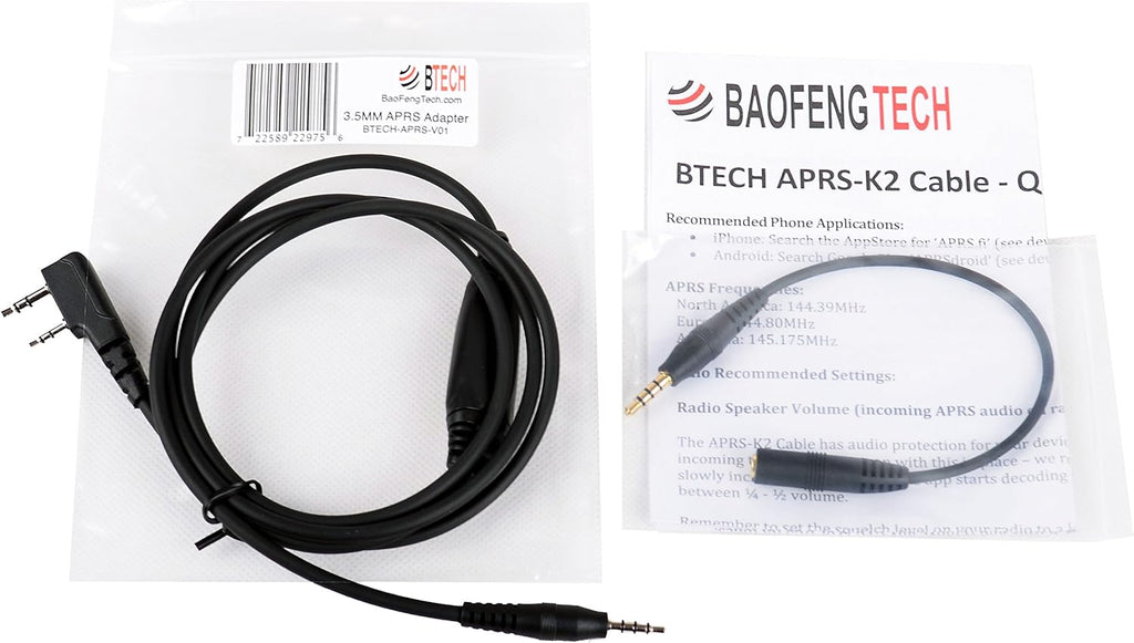 Audio Interface Cable for BaoFeng M774837