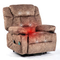 Fabric Power Lift Recliner Chair with Heat and Massage P284575