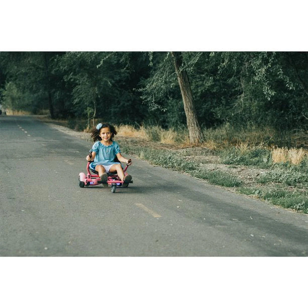 Blue Hoverboard Go Kart Attachment W926