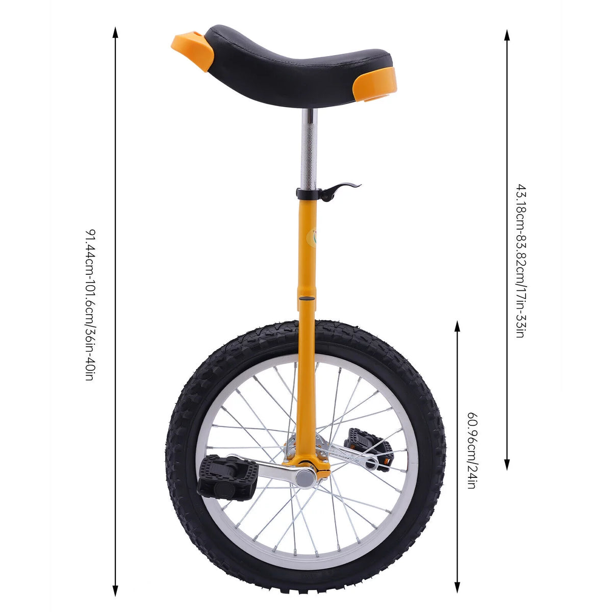 Blue Adjustable Balance Training Unicycle N82256