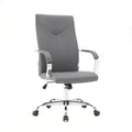 Leather Adjustable Height Office Chair with Tilt & 360 Degree Swivel P424