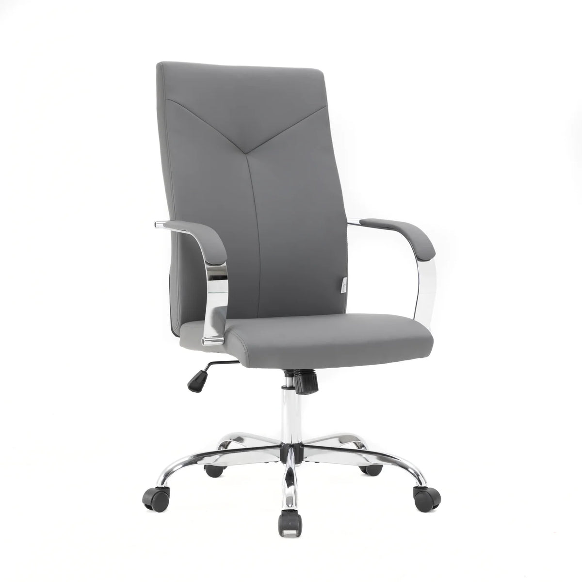 Leather Adjustable Height Office Chair with Tilt & 360 Degree Swivel P424