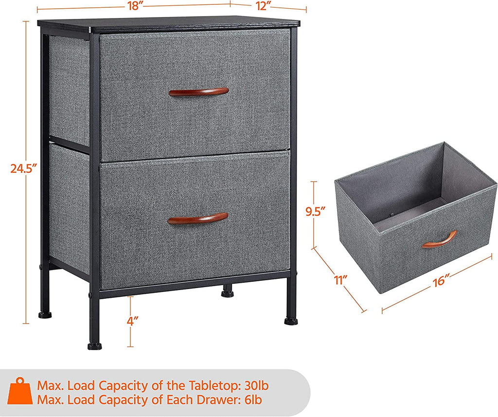 4 Drawer Fabric Storage Tower Organizer Y35605