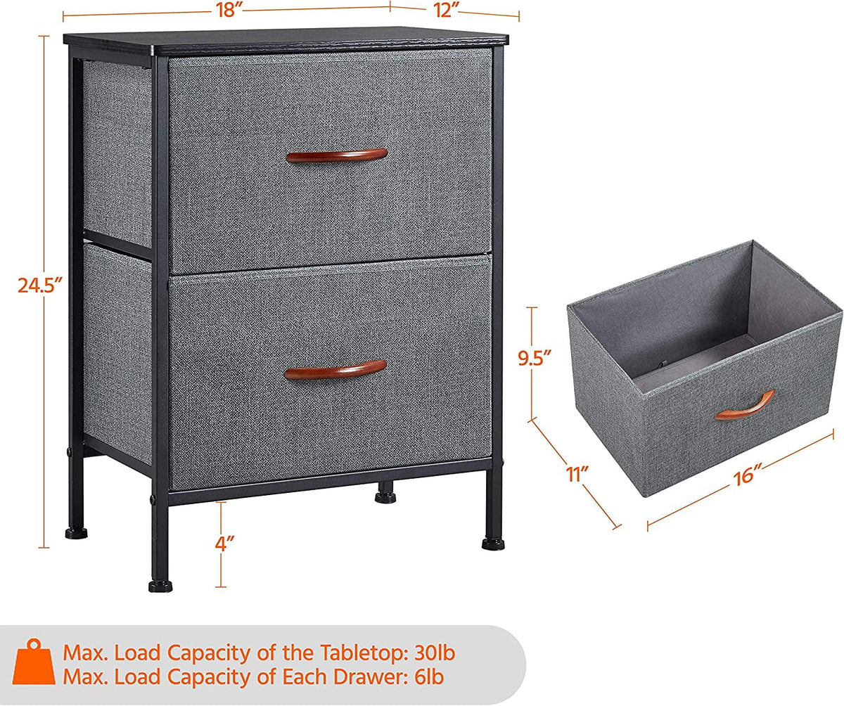 4 Drawer Fabric Storage Tower Organizer Y35605