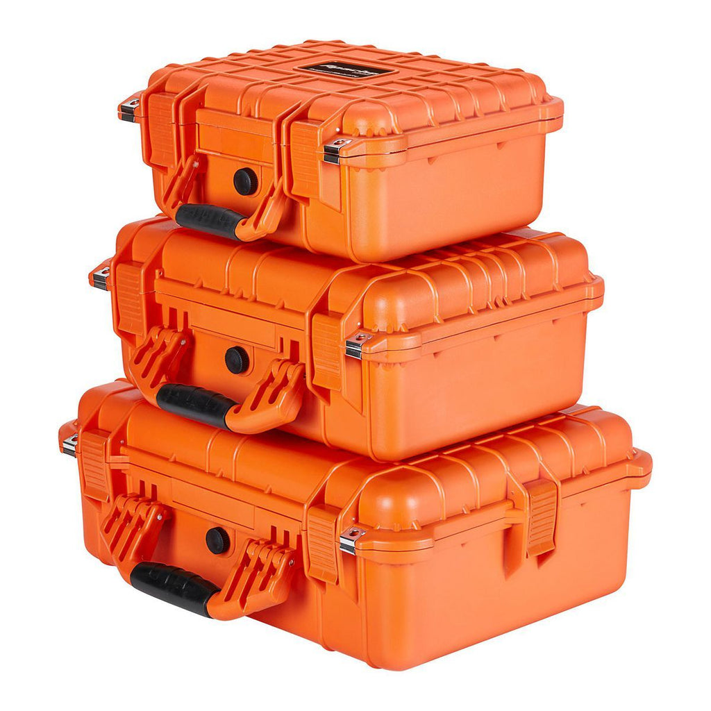 Medium Orange Weatherproof Protective Case S778
