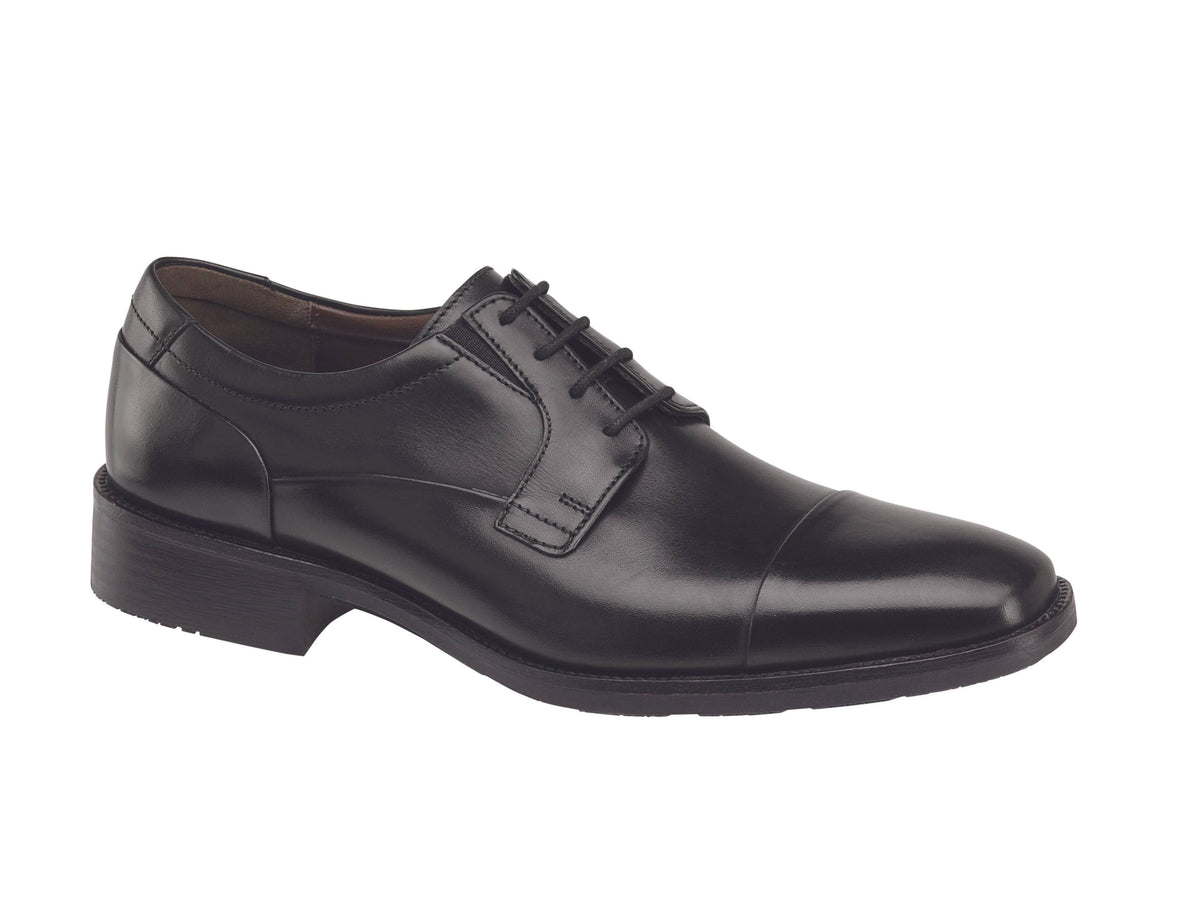 Black Cap-Toe Derby B993
