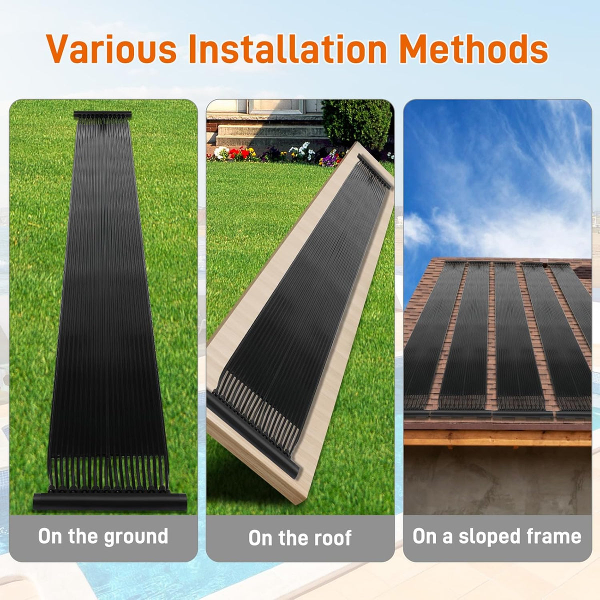 Solar Pool Heater Panel 2FT x 20FT C830931