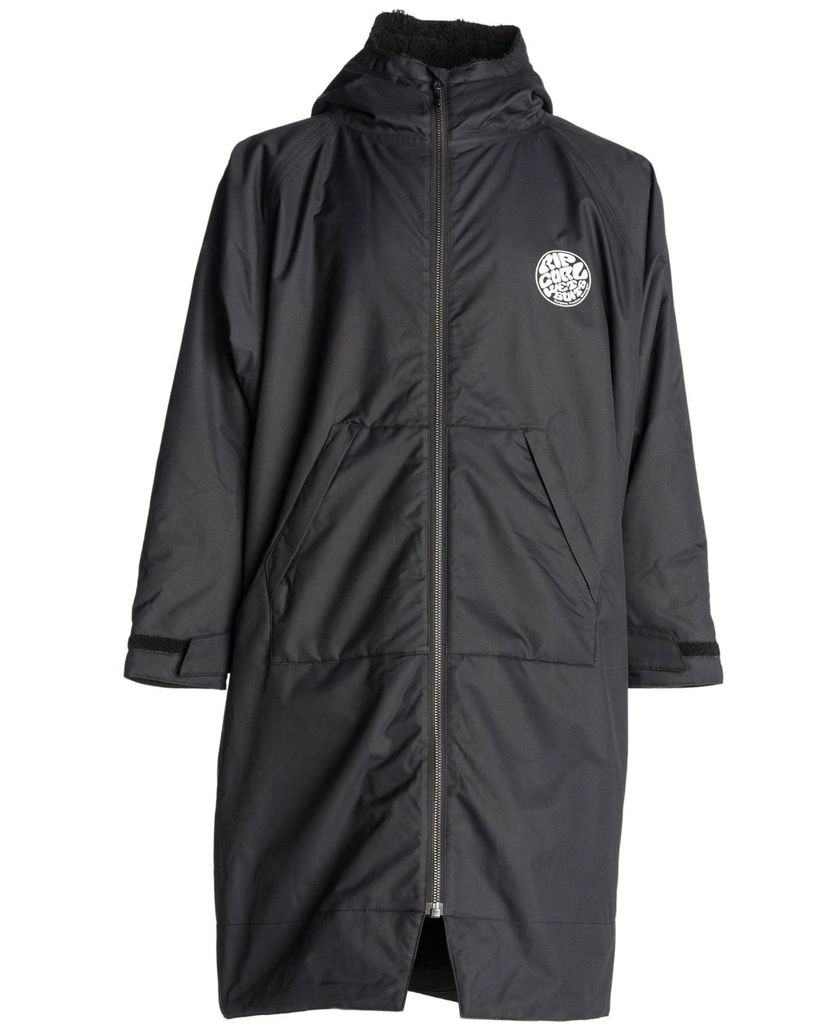 Black Winter Surf Poncho R70591