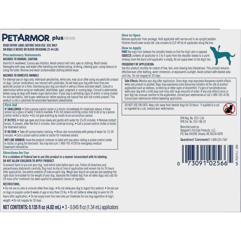 Flea Tick Treatment for Dogs I110