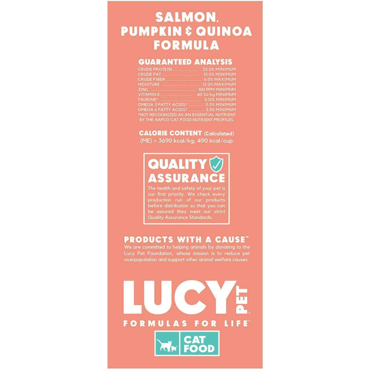 Dry Cat Food Salmon B2664