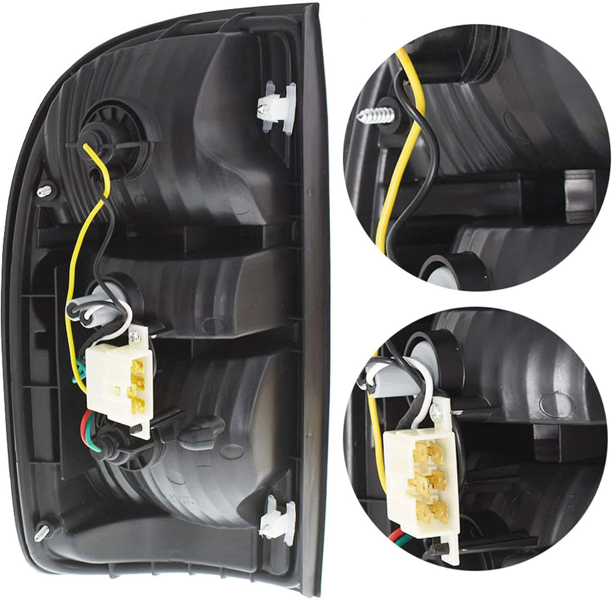 Rear Right Passenger Side Tail Light for 2001-2004 Toyota Tacoma Pack of 2 F625