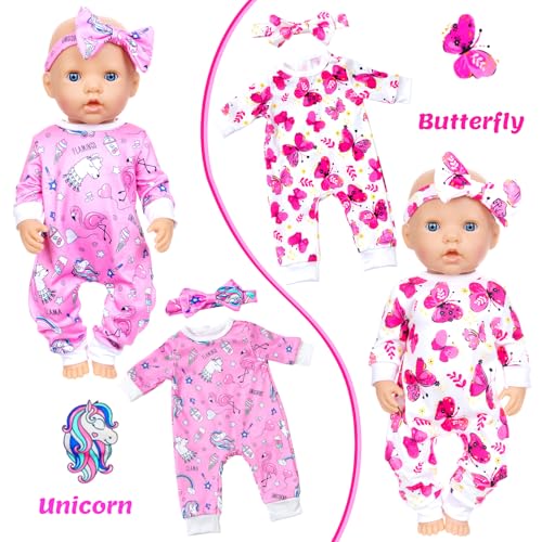 10 pcs Baby Doll Clothes and Accessories Set for 14-16 Inch Dolls J85521