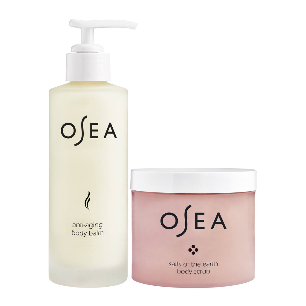 Vegan Body Scrub & Body Balm Skincare Set Z2469