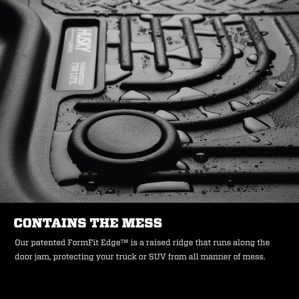 Black Front & 2nd Seat Floor Liners 3 Pcs Q48607
