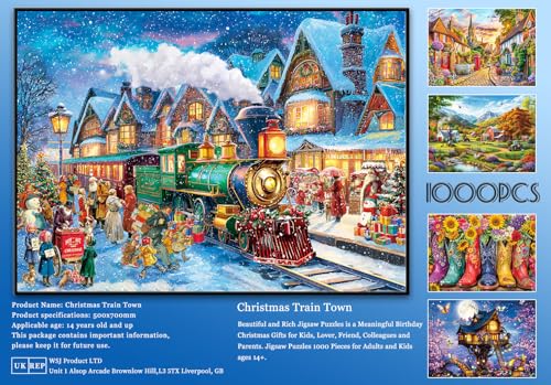 1000 Piece Christmas Jigsaw Puzzle C827385