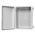 IP67 Waterproof Hinged Cover Plastic Junction Box with Mounting Plate 400×300×180mm E644014
