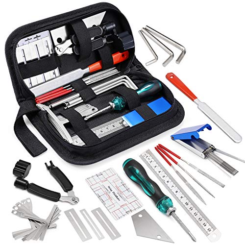 25 Pcs Guitar Repairing Tools Kit with Carry Bag D488