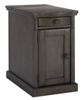 Gray Chair Side End Table L48393