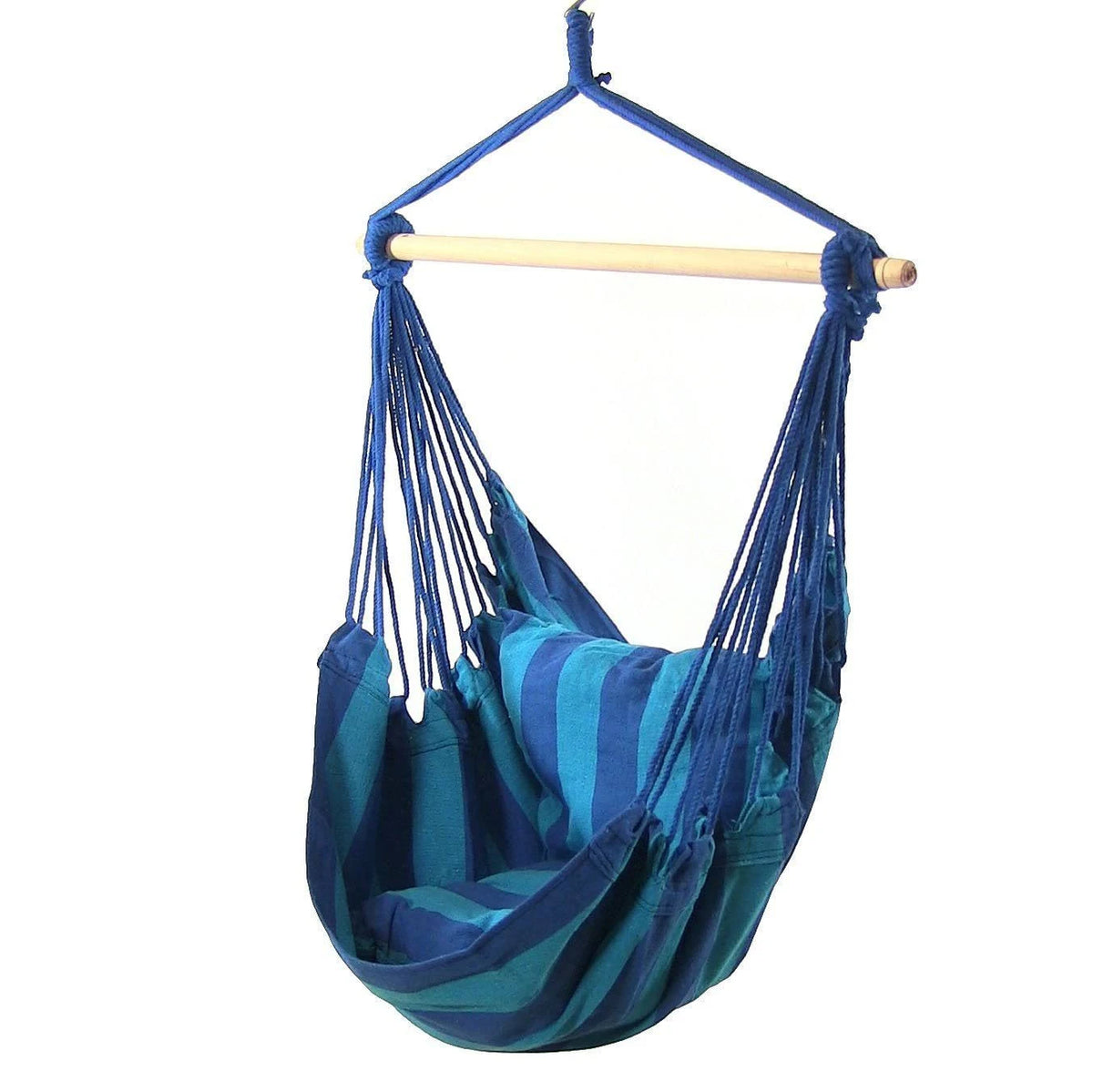 Hanging Hammock Swing with Two Cushions Set of 2 D4951