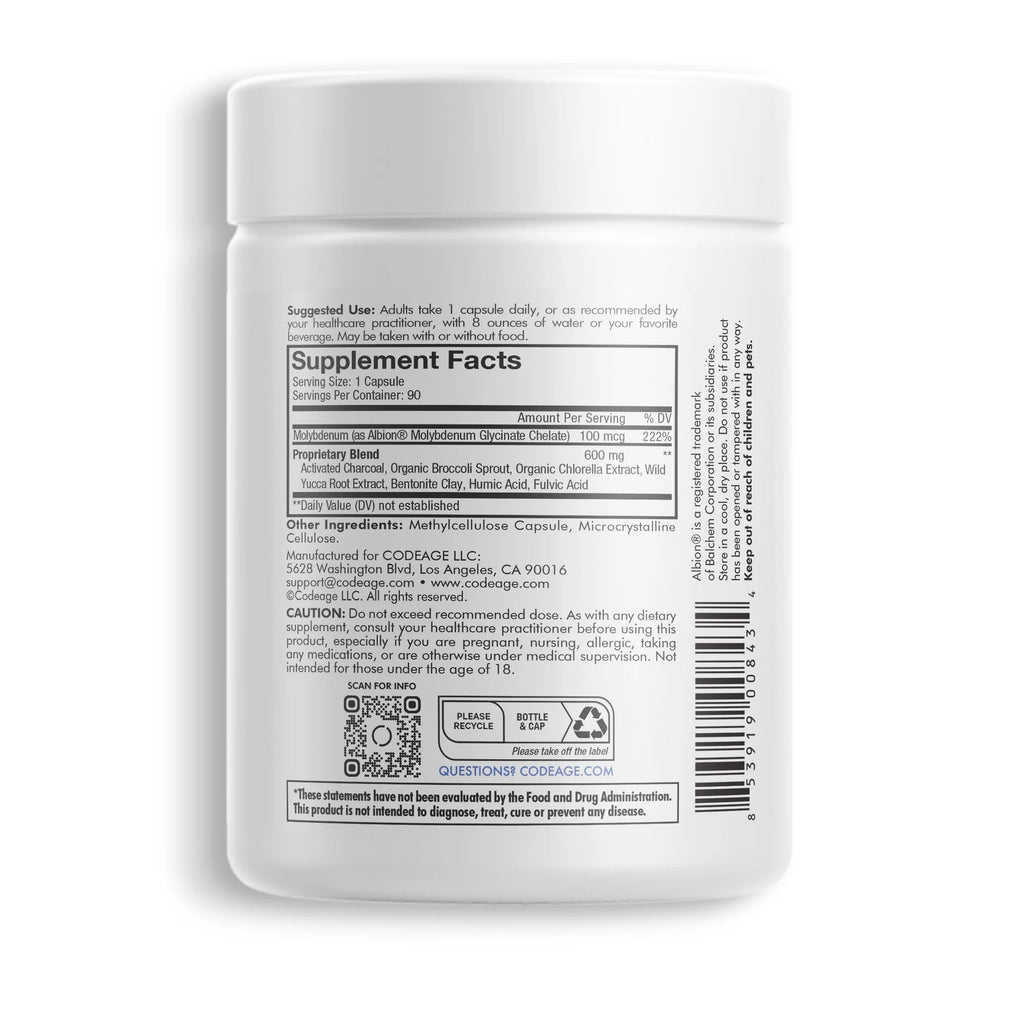 90 ct Charcoal Bentonite Clay Supplement X51973