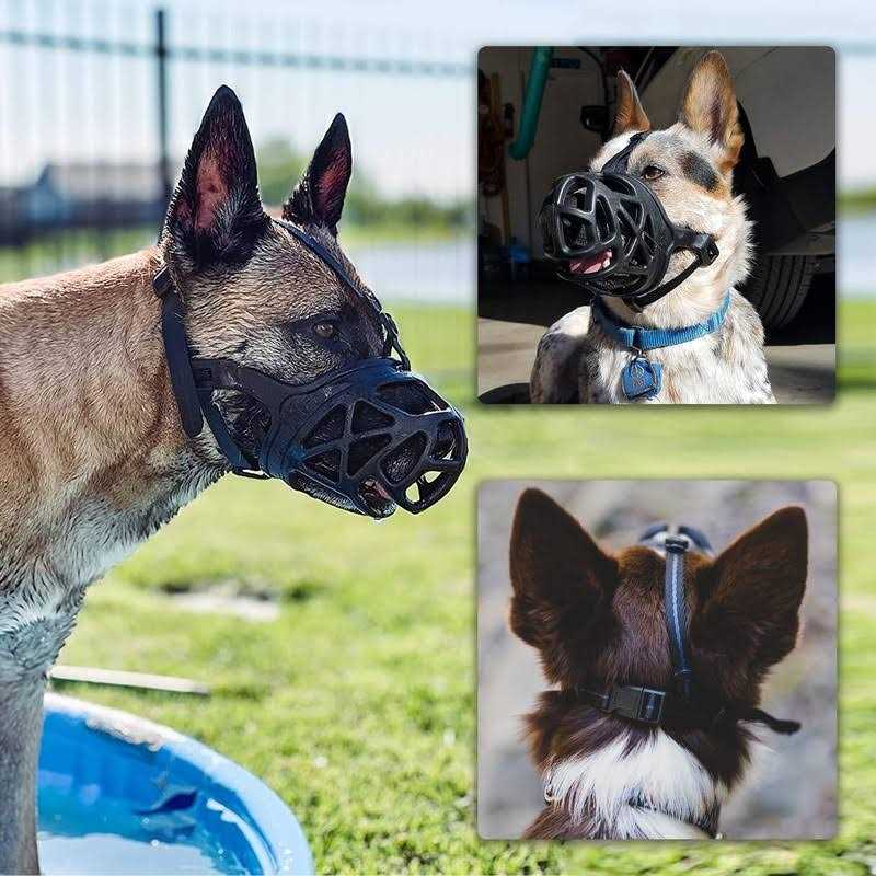 Breathable Basket Dog Muzzle G8974
