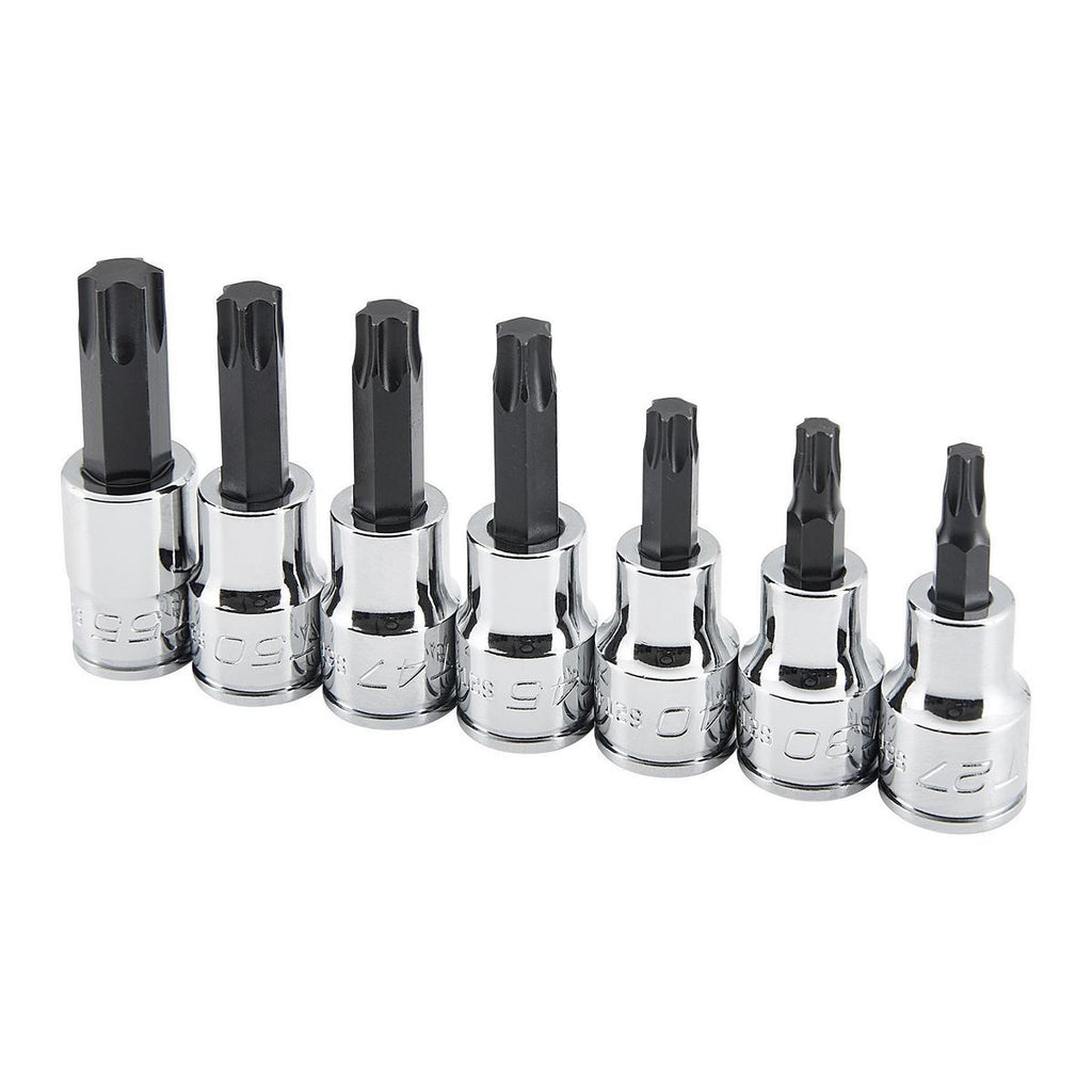 3/8 in. Drive TORX Bit Socket Set, 7-Piece H493333