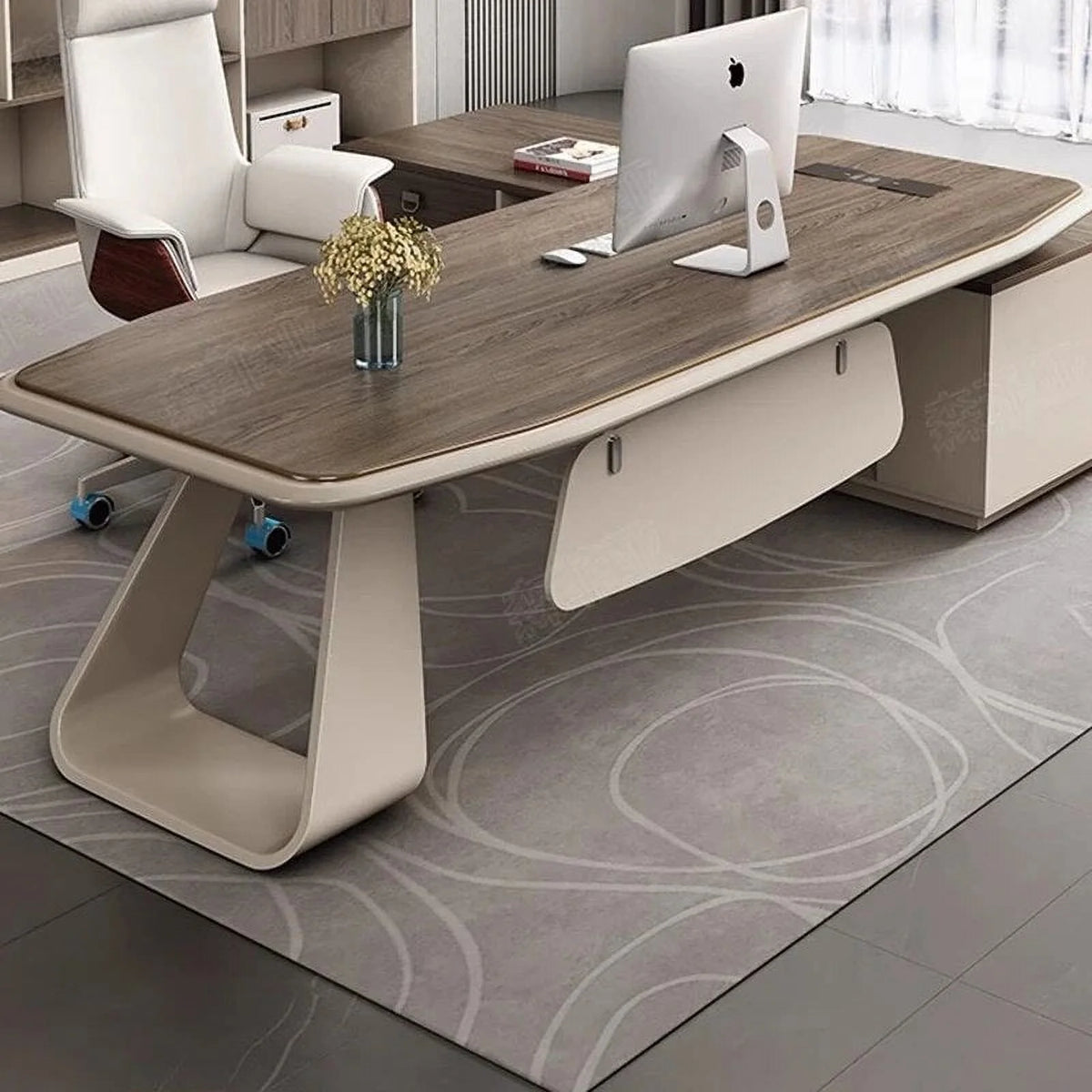 L Shaped Office Desk Q437