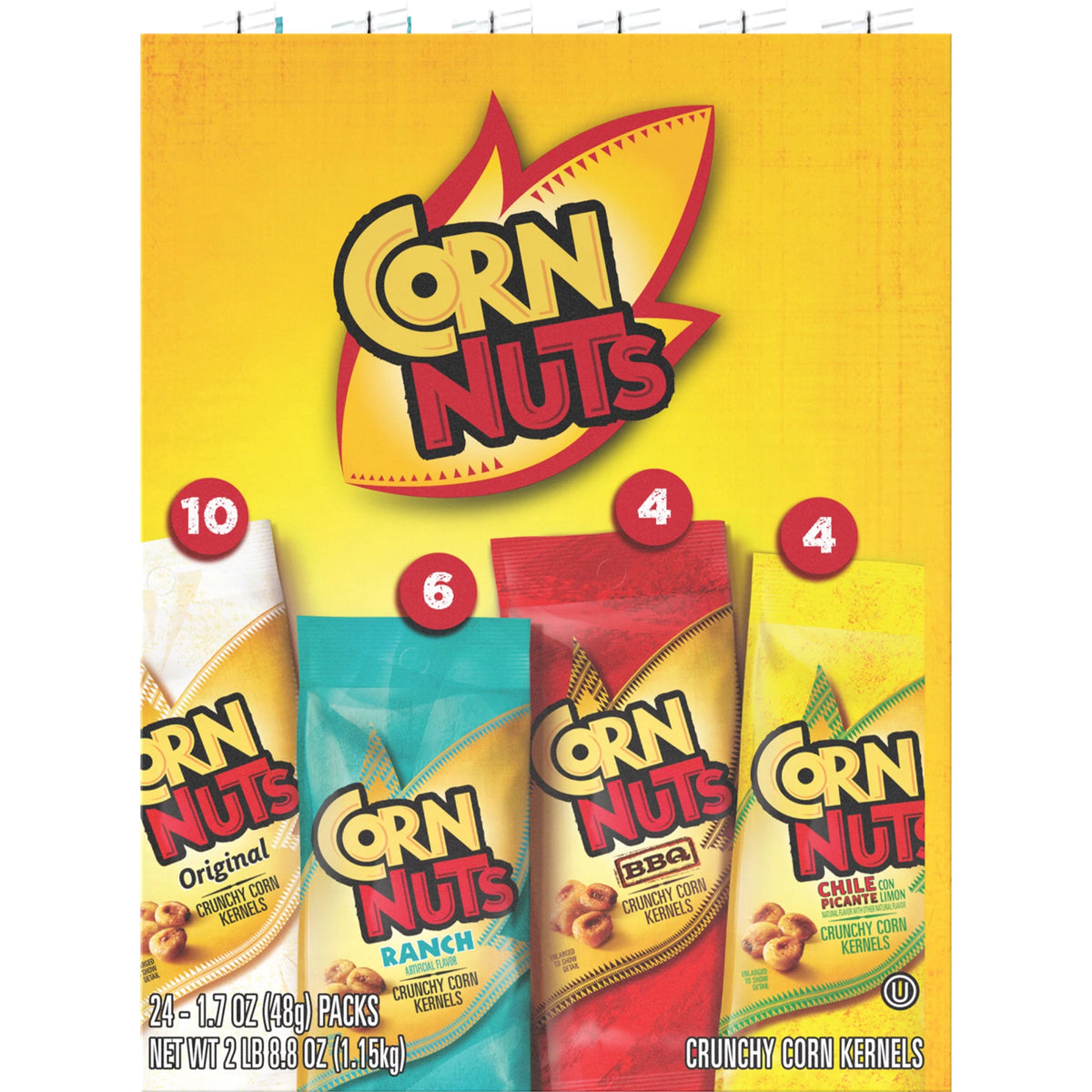 Crunchy Corn Kernels Variety Pack, 24 ct, 1.7 oz Packs O2921