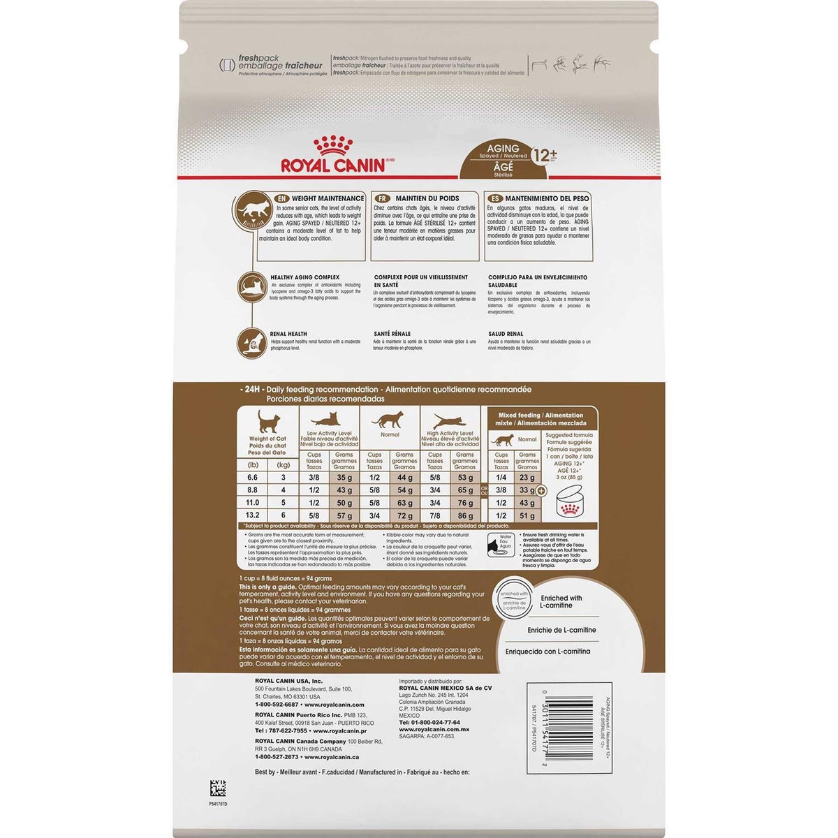 Adult Dry Cat Food D43188