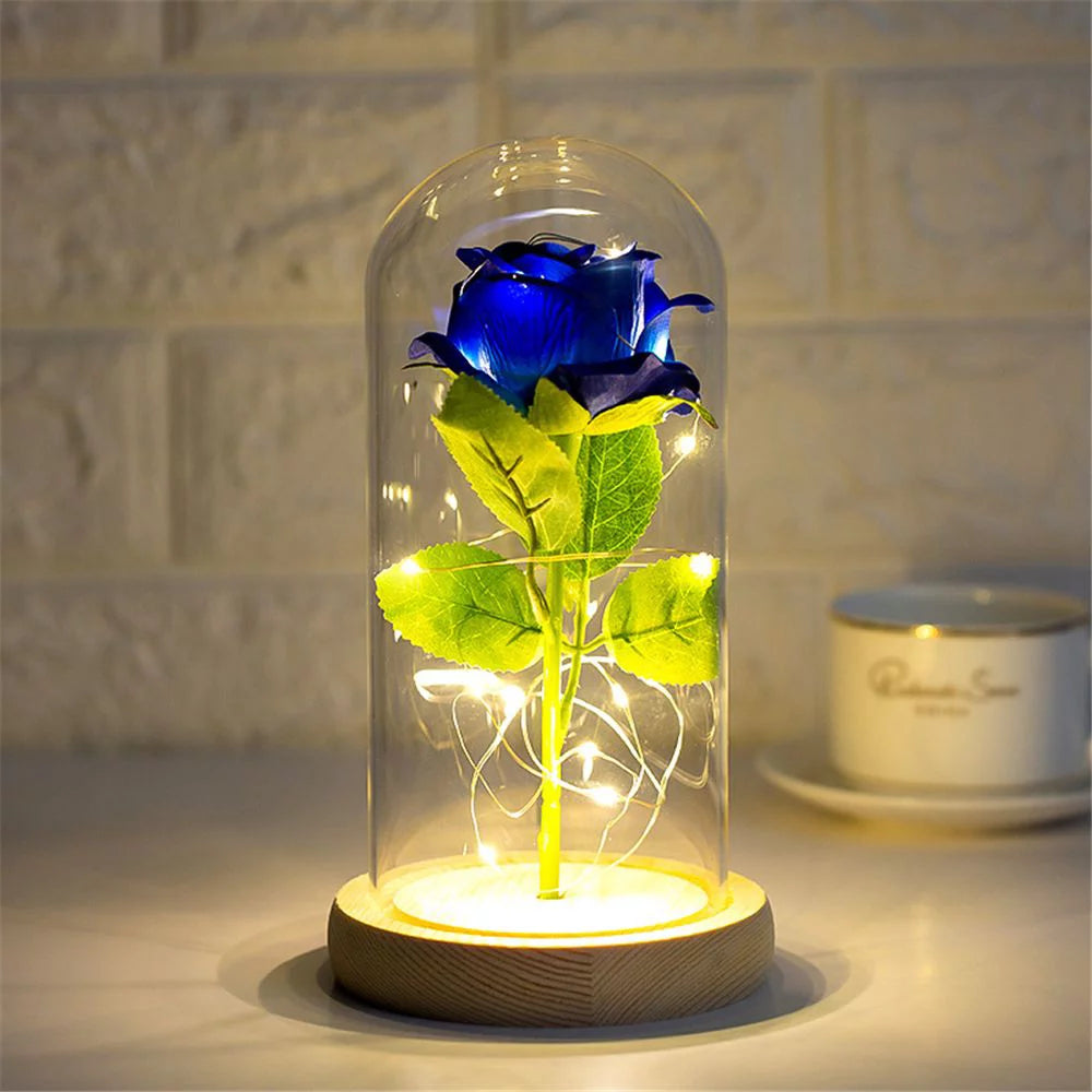 Artificial Flower Rose with Light Night Light C67500