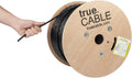 1000ft Red 23AWG 4 Pair Solid Bare Copper Bulk Ethernet Cable D628088
