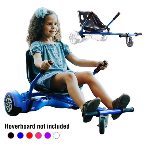 Blue Hoverboard Go Kart Attachment W926