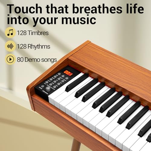 88 Key Weighted Hammer Action Digital Piano with Triple Pedal M170086