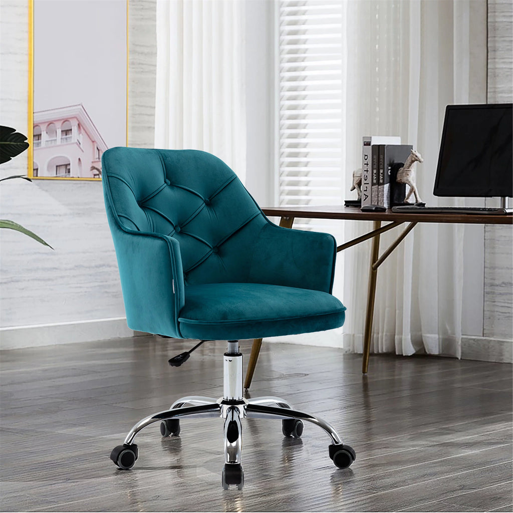 LAKE BLUE Swivel Shell Chair S485