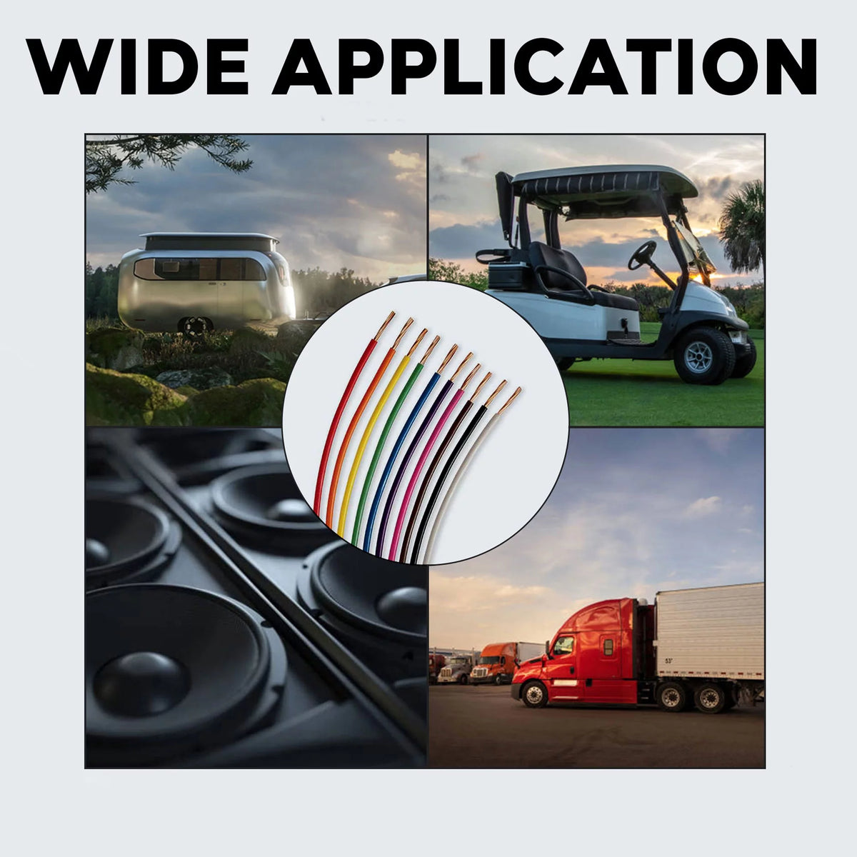14 Gauge Automotive Primary Wire Red & Black 500ft U95037