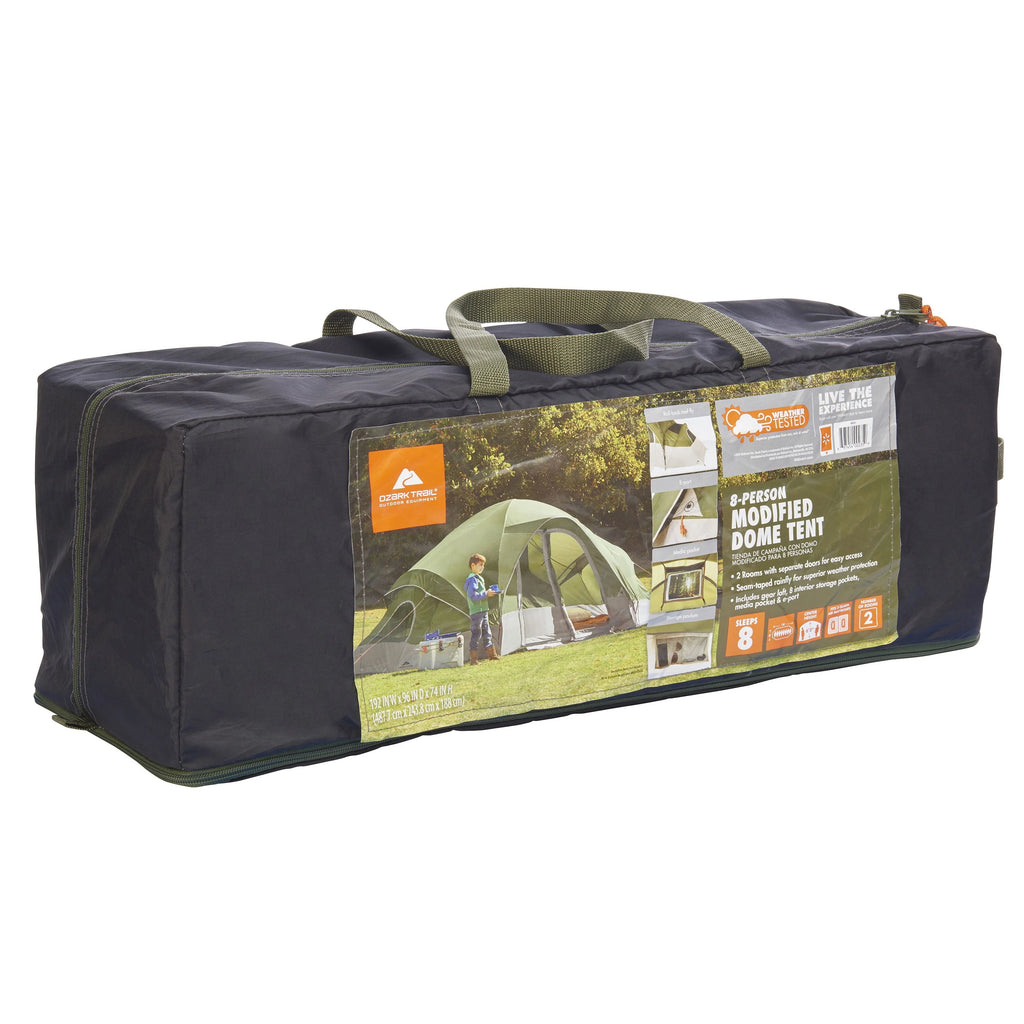 8-Person 2-Room Modified Dome Tent X90714