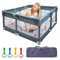 50"x50" Gray Play Yard with Gate G1188