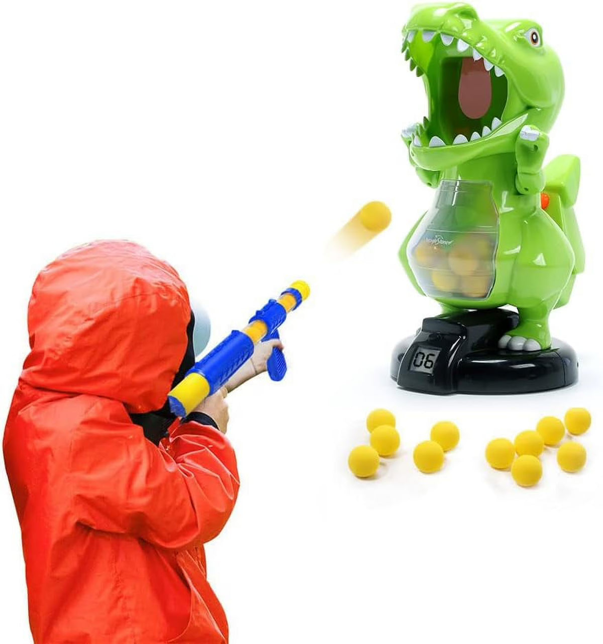 Electronic Target Shooting Game with 24 Foam Balls P24046