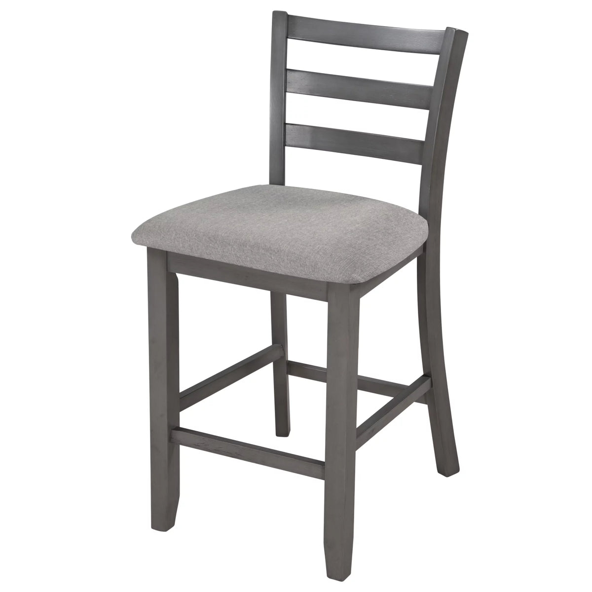 5-Piece Wooden Counter Height Dining Set with Padded Chairs M816685